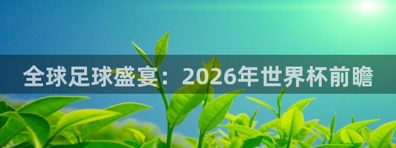 葡萄牙世界杯赛程:全球足球盛宴:2026年世界杯前瞻